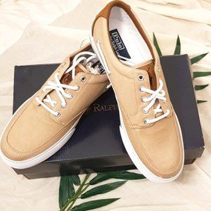 Polo By Ralph Lauren Men’s tan Sneakers size 13D